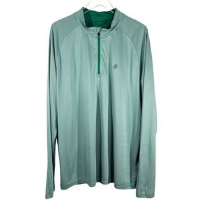 LEVELWEAR Direct Mid-weight Golf Stripe 1/4 Zip Long Sleeve Shirt Men's 2XL